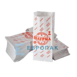 Пакет саше бумажный 230x90x50 мм 60 г/м2 с рисунком (657)
